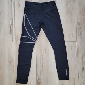 Reebok Reflective Running Tights - Size Small